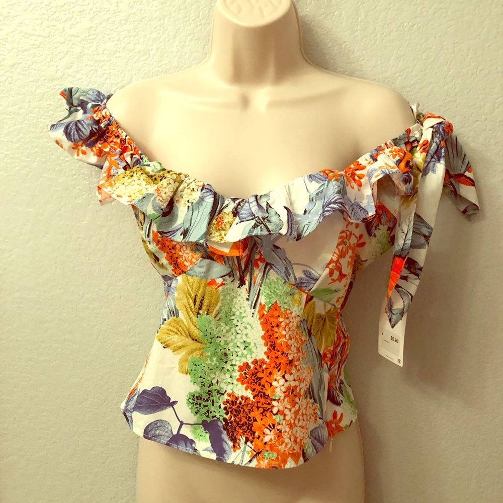 Tropical H&M shirt
